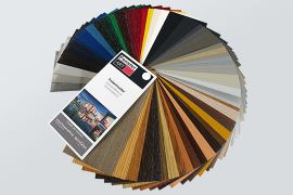 Kunststoff-Fenster Farben
