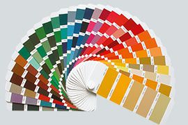 Aluminium-Elemente Farben