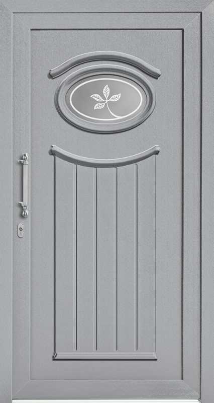 Rodenberg Haustür Grau